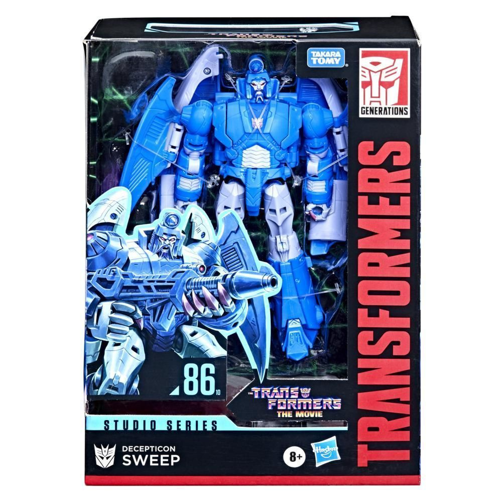 Трансформеры игрушки Hasbro Transformers Studio Series Voyager The  Transformers: The Movie 86-10 Decepticon Sweep (16.5cm) F0793