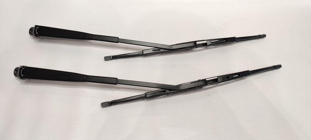 Поводок дворника Нива под крючок/В СБОРЕ С ЩЕТКАМИ/ЛЕВЫЙ+ПРАВЫЙ/2121 ...