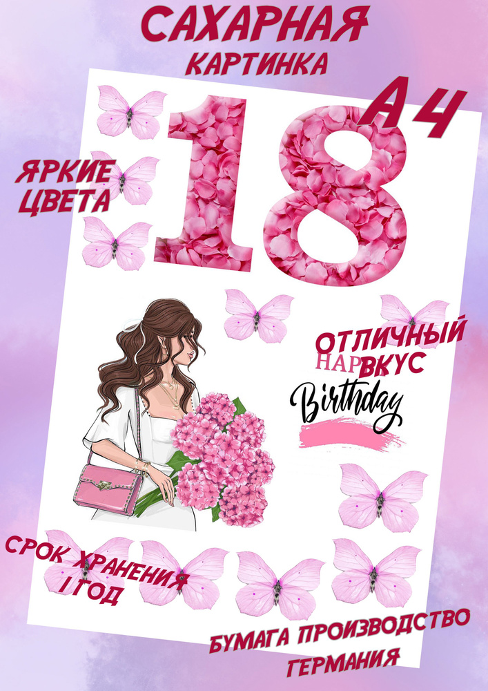 Плакат на День рождения №13