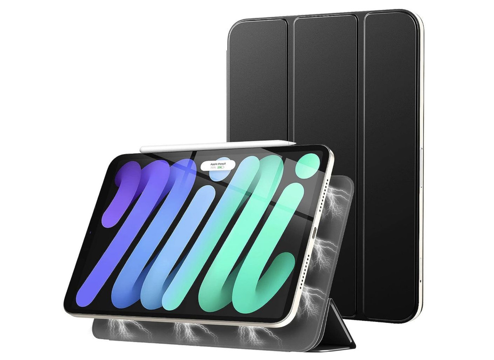 Чехол-книжка магнитный SMART FOLIO для планшета iPad Mini 6-го ...