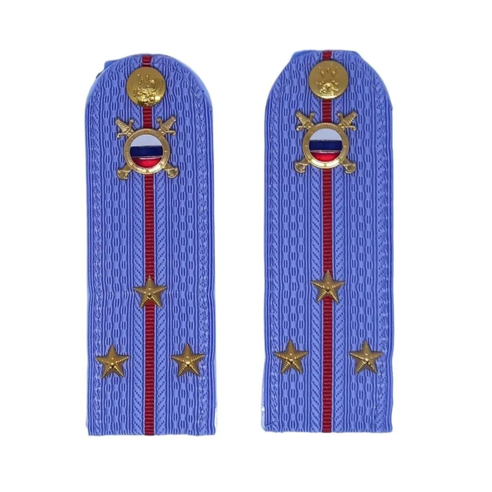 Погоны МВД на рубашку голубые пластик Старший лейтенант - купить с ...