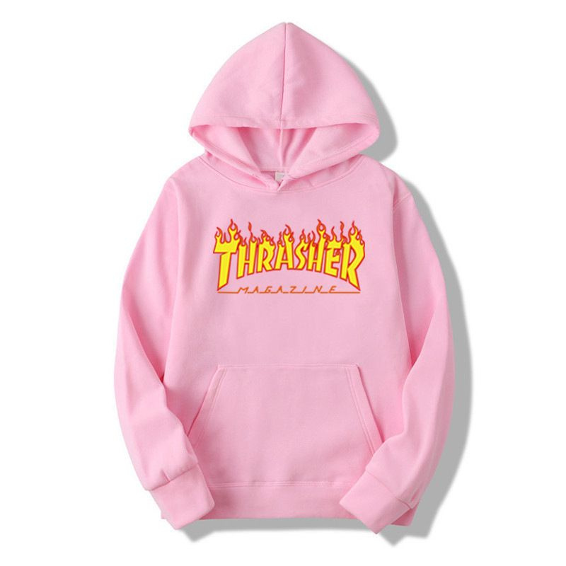 Pink thrasher sweatshirt sale