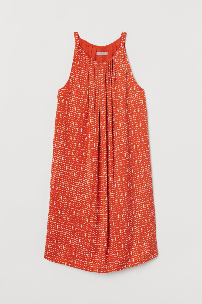 Сарафан H&M, цвет: orange (оранжевый). 892937_003. Размер L (48 ...