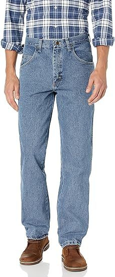 Wrangler Men's Rugged Wear Relaxed Fit Work Jeans