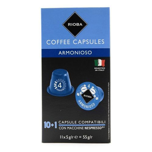 Кофе Rioba Espresso Armonioso в капсулах 5 г х 10 шт #1