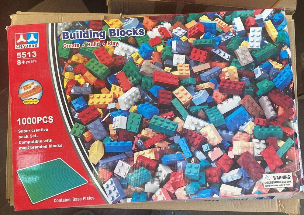 Конструктор Chaobao Набор кубиков / Building Blocks (1000 деталей, тех ...