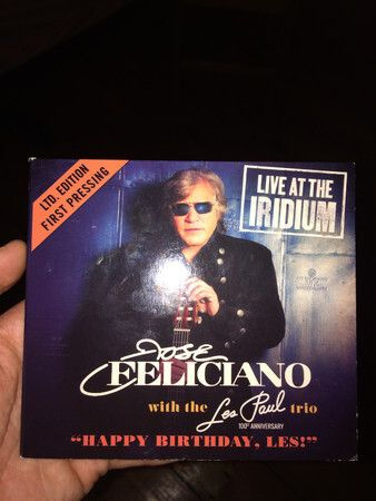 CD FELICIANO, JOSE WITH LES PAUL TRIO: Happy Birthday Les - купить по
