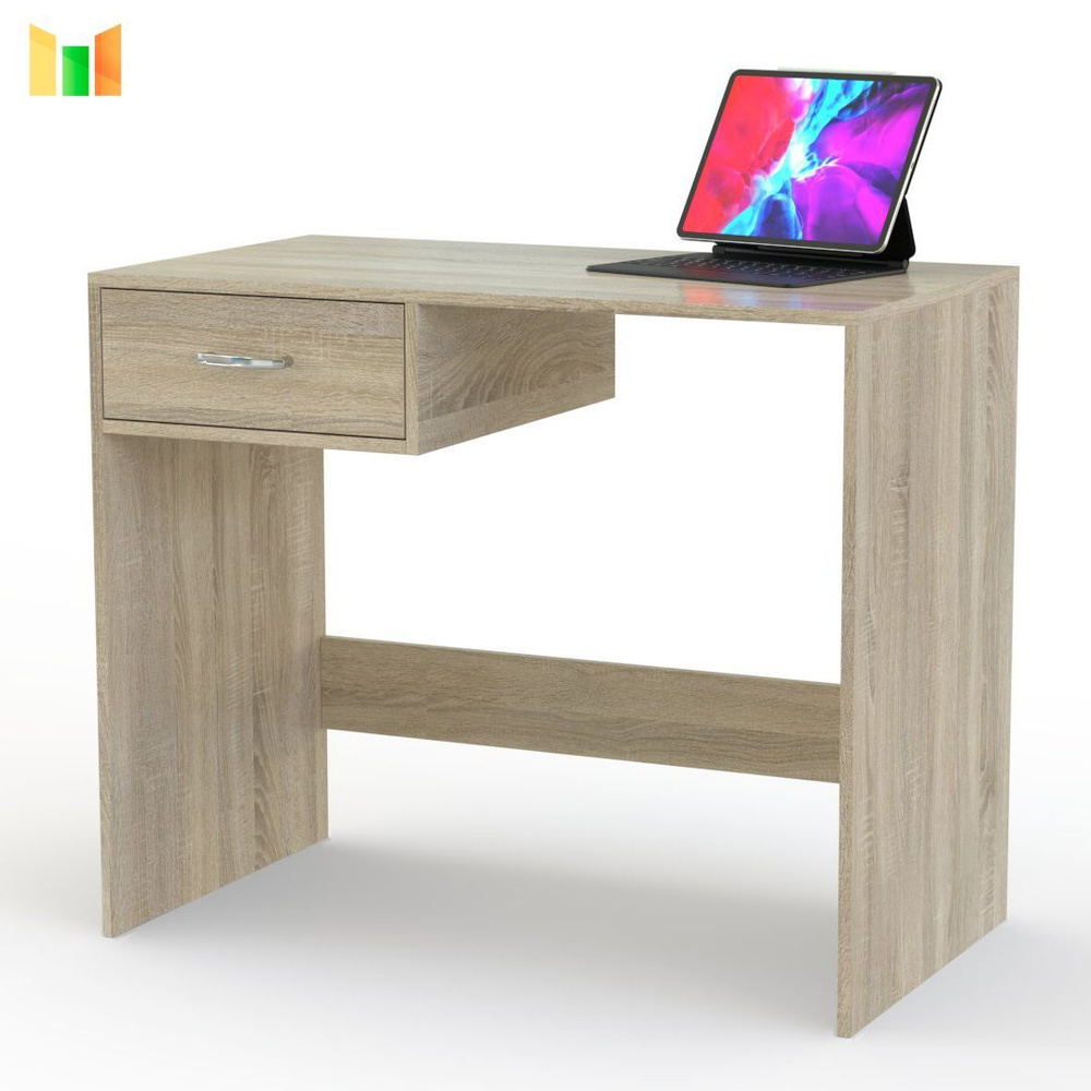 Письменный стол BestMebel Компасс, 80х60х75 см - купить по выгодным ...