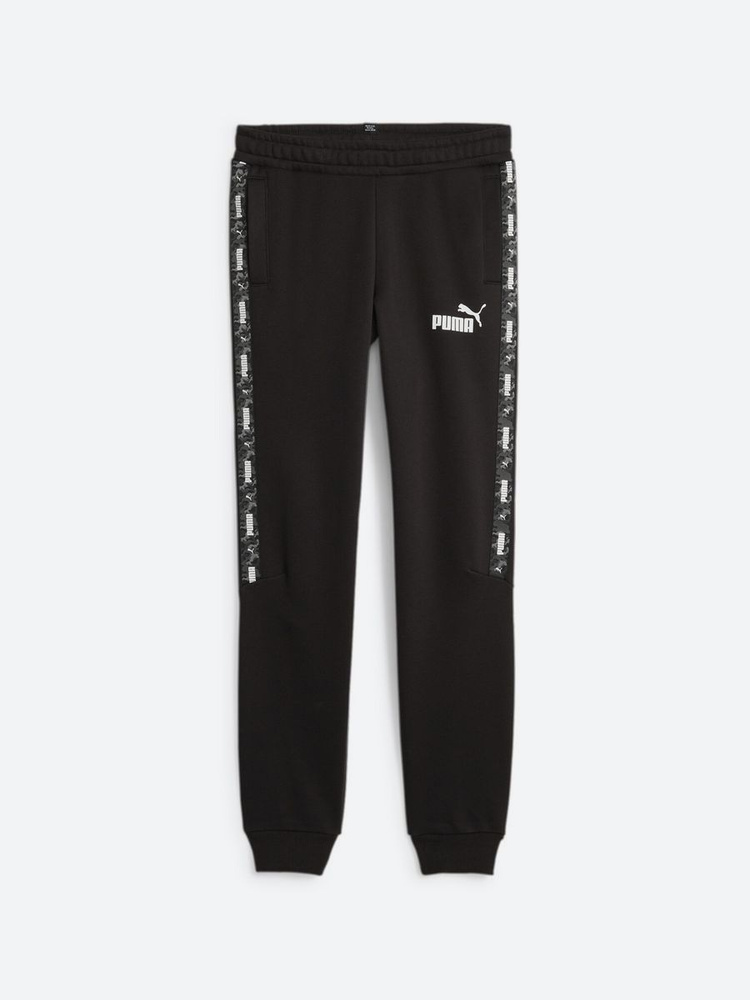 Брюки спортивные PUMA Ess Tape Camo Sweatpants #1