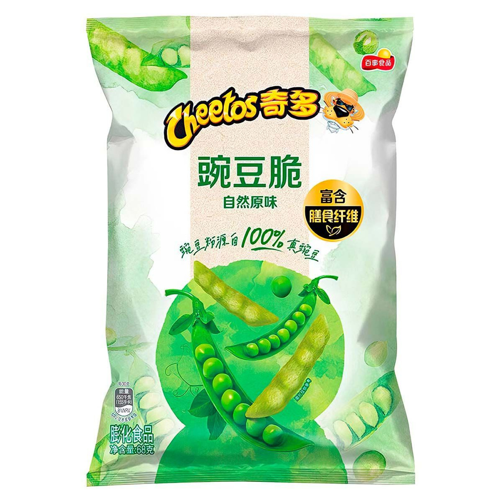 Хрустящий горошек Cheetos Crispy Peas классические (Китай), 68 г #1