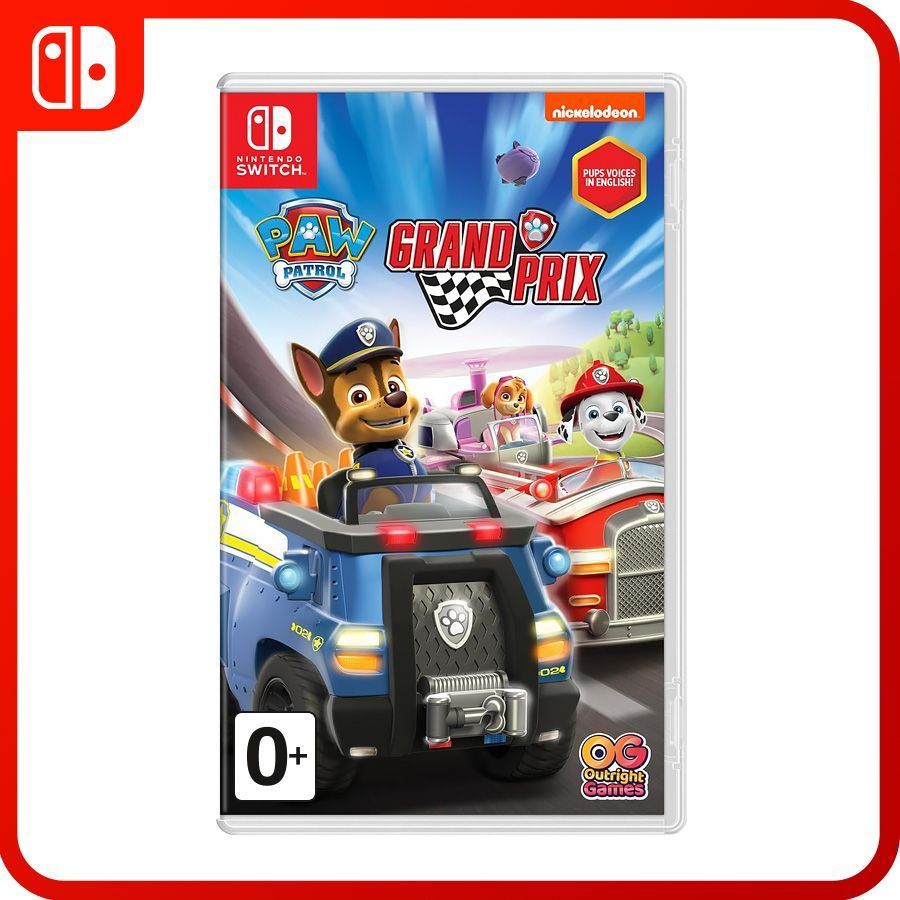 Игра Paw Patrol Grand Prix (Nintendo Switch, Английская версия) купить по  низкой цене с доставкой в интернет-магазине OZON (1217158927)