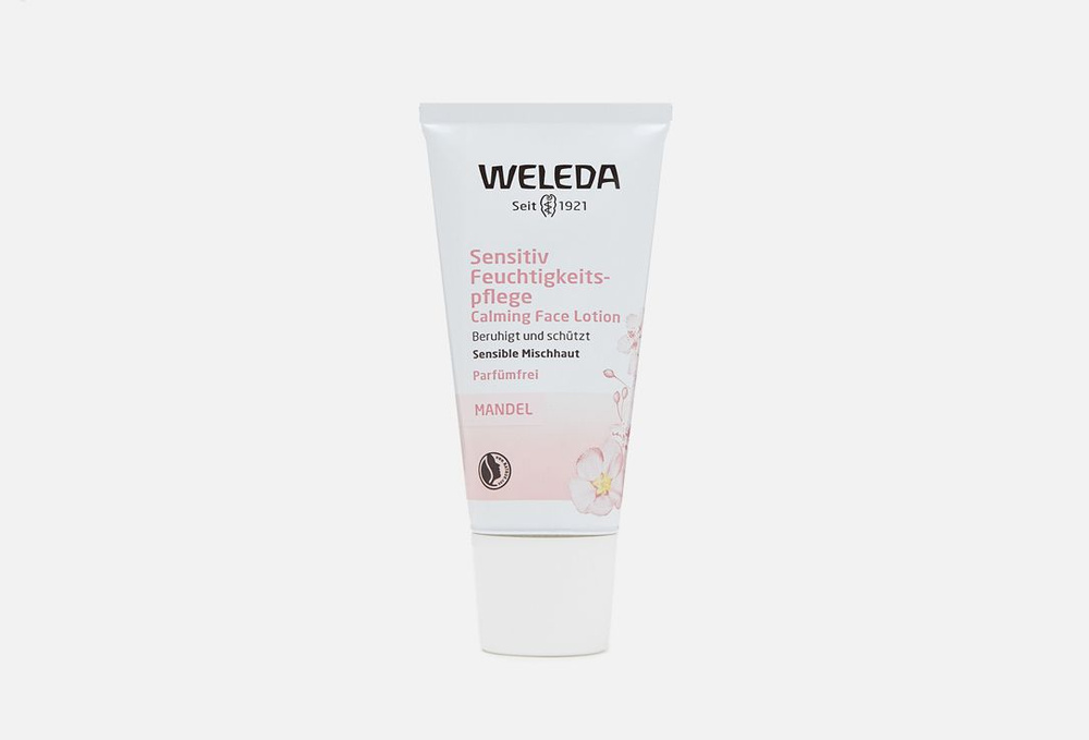 Крем-уход для лица деликатный увлажняющий WELEDA Almond Soothing Facial Lotion  #1