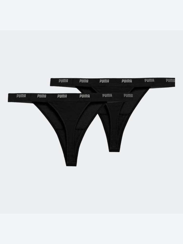 Комплект трусов PUMA WOMEN TANGA STRING 2P, 2 шт #1