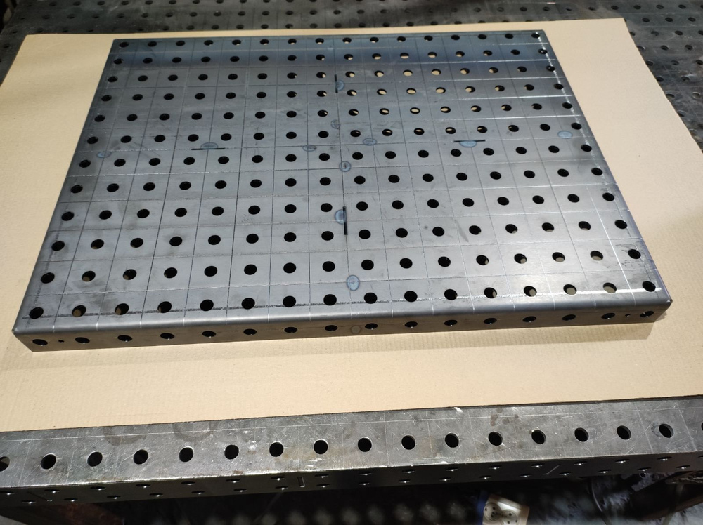 Столешница для сварочного стола 800х600х50 4 мм усиленная - купить по ...