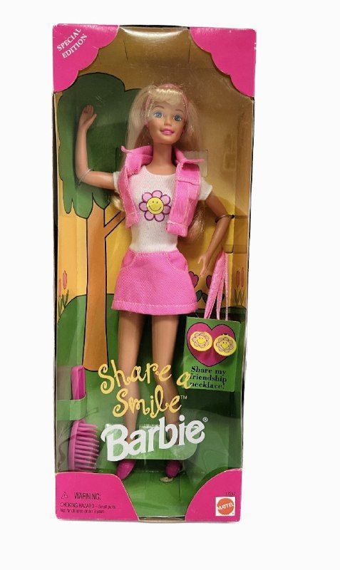 Кукла Barbie 1996г / Share a Smile / коллекционная купить на OZON по ...