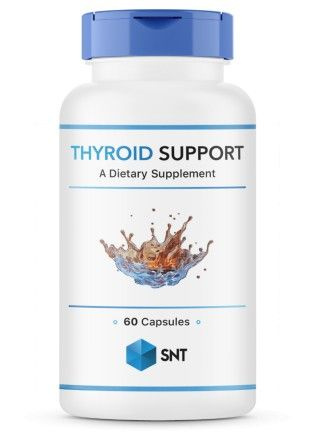 SNT Thyroid Support Тироид Сапорт 805 мг для щитовидной железы и обмена ...