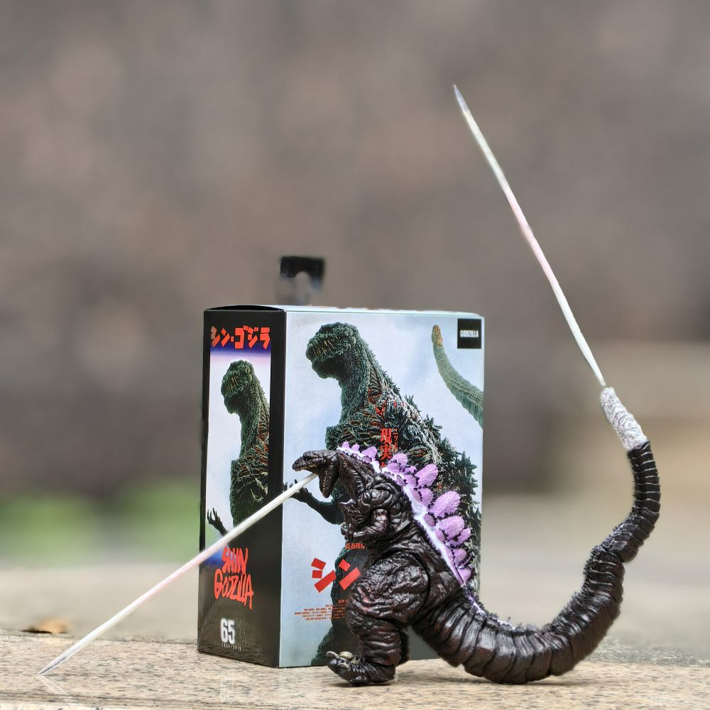 NECA Годзилла игрушки(16CM)/"Godzilla" подвижные фигурки(пурпурный ...
