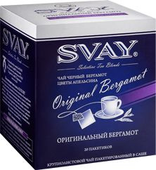 Чай черный Svay Оригинальный бергамот в пакетиках, 20 пак. #1