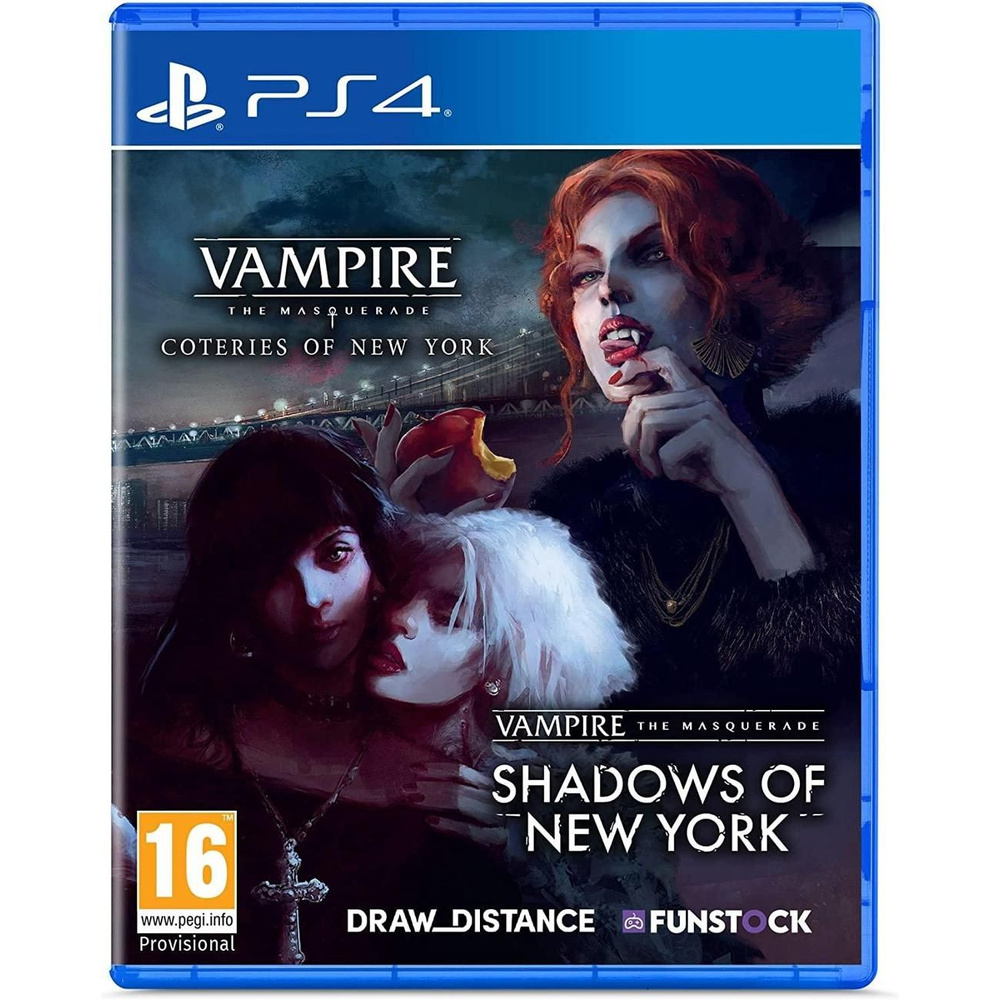 Игра Vampire:The Masquerade -CoteriesofNewYork+Shadows (PlayStation 4,  Русские субтитры) купить по низкой цене с доставкой в интернет-магазине  OZON (1268271150)