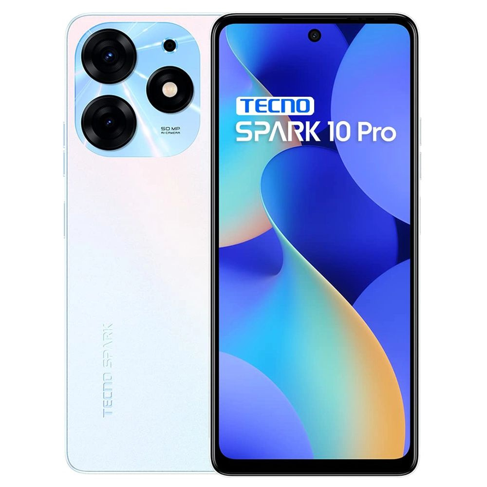 Смартфон Tecno Spark 10 Pro, 256 GB, Pearl White (KI7) - купить по выгодной  цене в интернет-магазине OZON (1518123682)