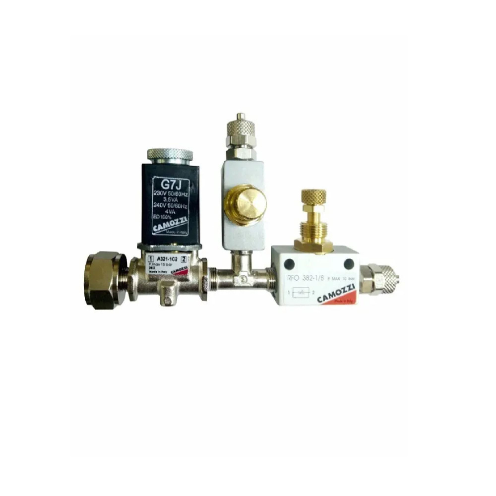 Сборка CAMOZZI с электромагнитным клапаном на два аквариум, 12V ...