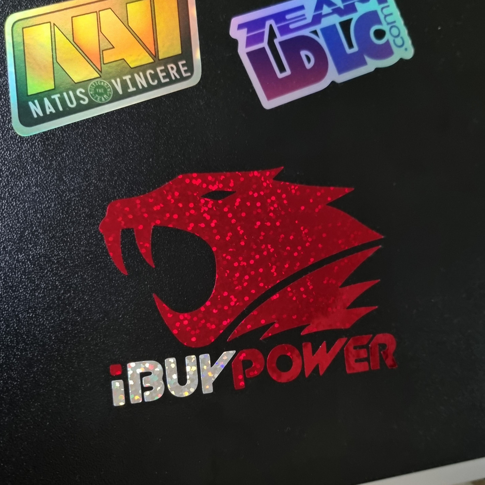 Наклейка голографическая iBuyPower из игры кс го / ксго / csgo, на телефон, авто, карту, детская - купить с доставкой по выгодным ценам в интернет-магазине OZON (1271932547)