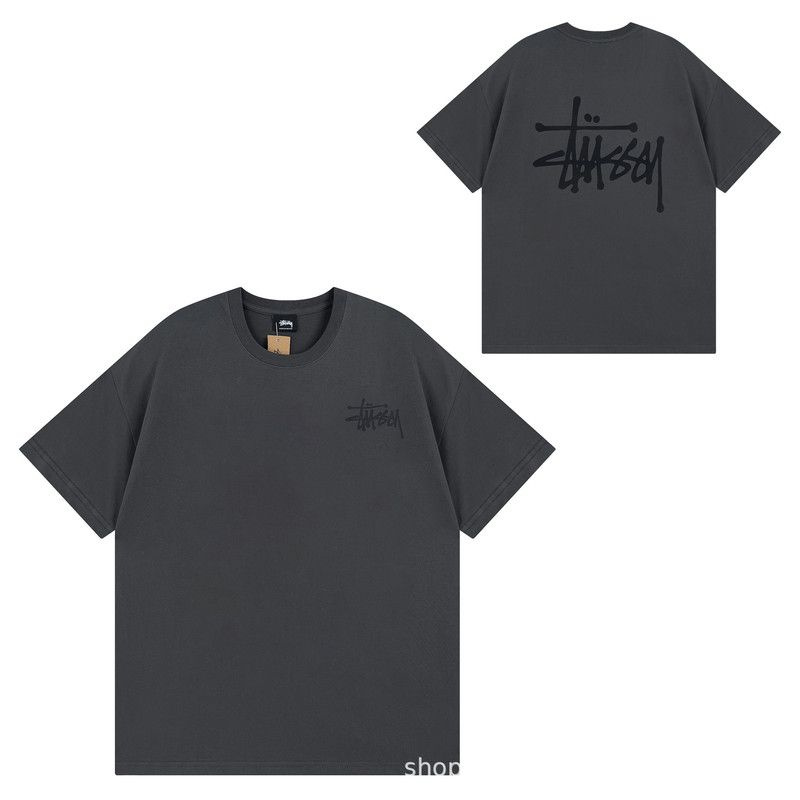 Футболка Stussy, размер 50, цвет темно-серый - купить по выгодной цене ...