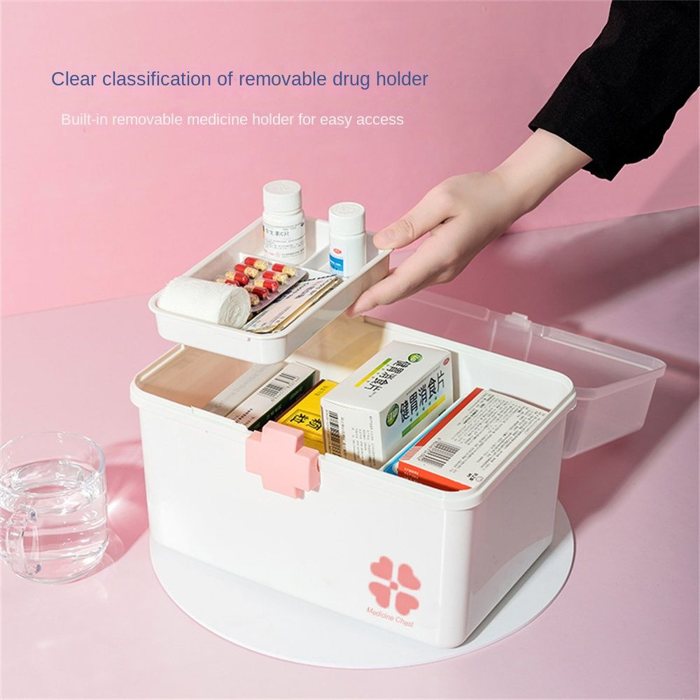 Аптечка домашняя большая контейнер органайзер для хранения лекарств и ...