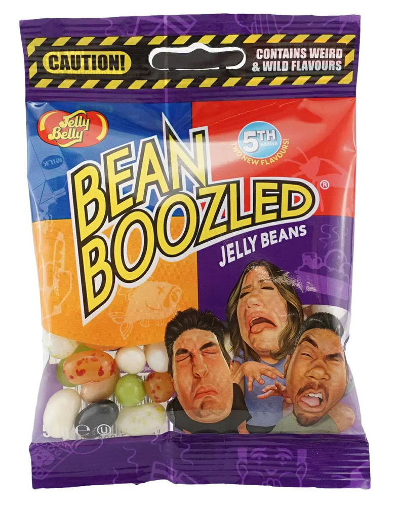 Жевательные конфеты Jelly Belly Bean Boozled 6-я версия, 54 гр #1