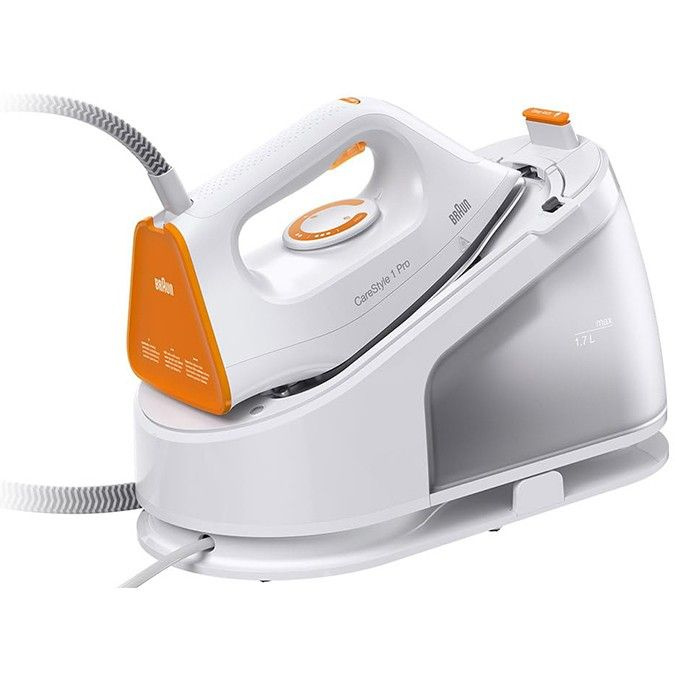 Braun Парогенератор CareStyle 1 Pro IS 1511WH, белый, оранжевый #1