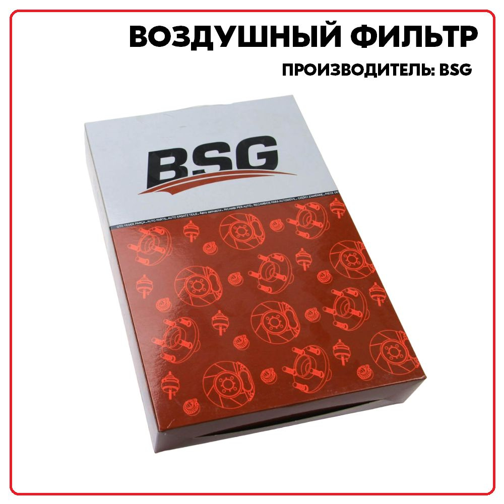 Фильтр воздушный BSG BSG65135017 - купить по выгодным ценам в  интернет-магазине OZON (1281205123)