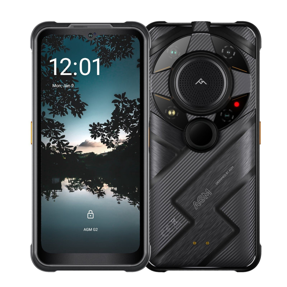 AMG Мобильный телефон AGM G2 Guardian 5G 12GB 256GB, черный