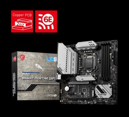Материнская плата MSI MAG B560M MORTAR WIFI купить по низкой цене с ...