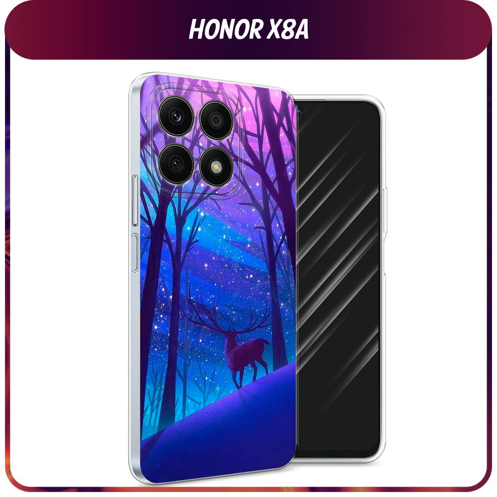 Силиконовый чехол на Honor X8A / Хонор X8A 