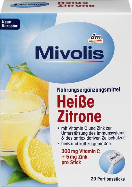 MIvolis Напиток растворимый Heise Zitrone со вкусом лимона,20 шт #1
