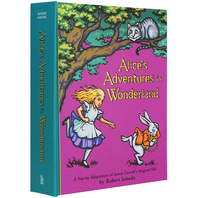 Alice's Adventures In Wonderland Pop Up Book Children's English Picture