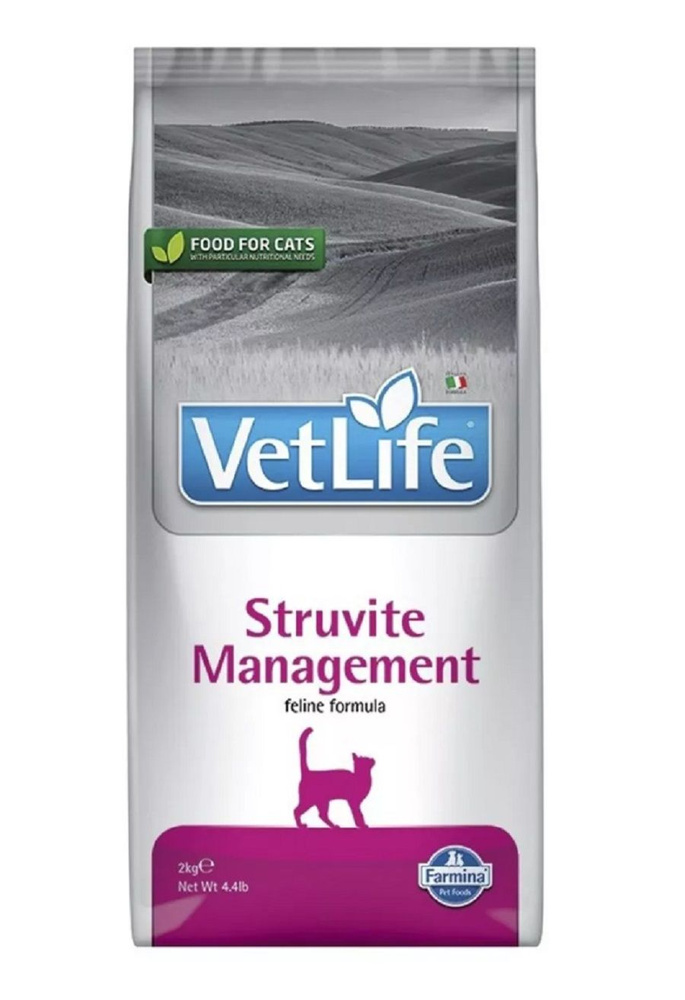 Vet Life Struvite Management корм для кошек сухой , 2 кг - купить с ...