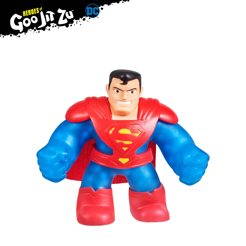 Гуджитсу Игрушка Супермен 2.0 DC тянущаяся фигурка GooJitZu Superman /  тянучка / антистресс - купить с доставкой по выгодным ценам в  интернет-магазине OZON (498094982)