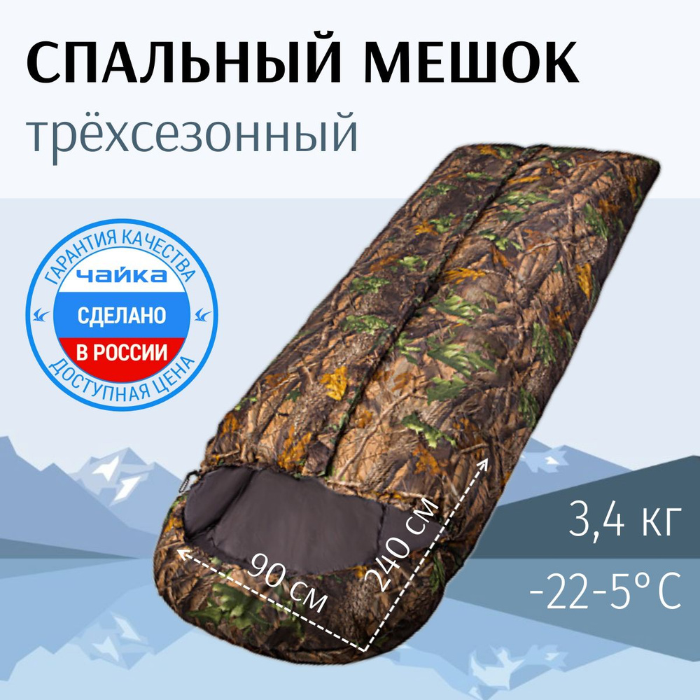 Спальник туристический Comfort 600