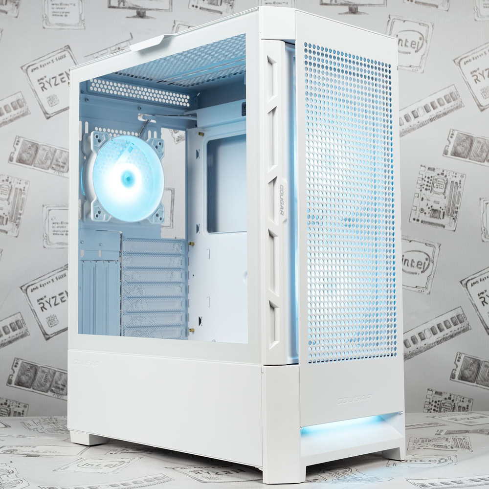 Корпус Cougar Airface RGB White - купить с доставкой по выгодным ценам ...