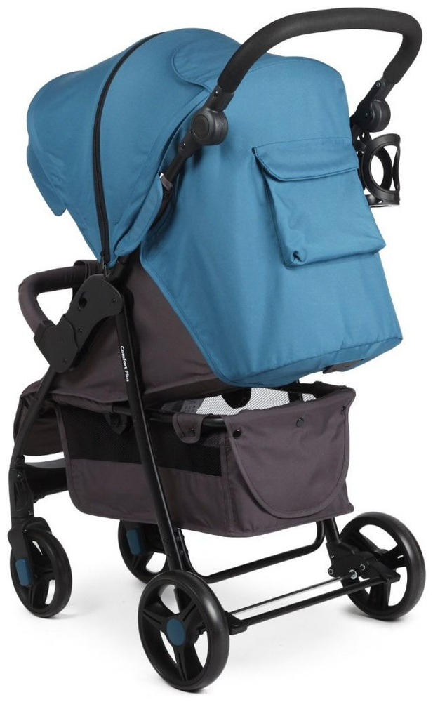 Коляска прогулочная Babyton Comfort Plus Blue E03, синий #1