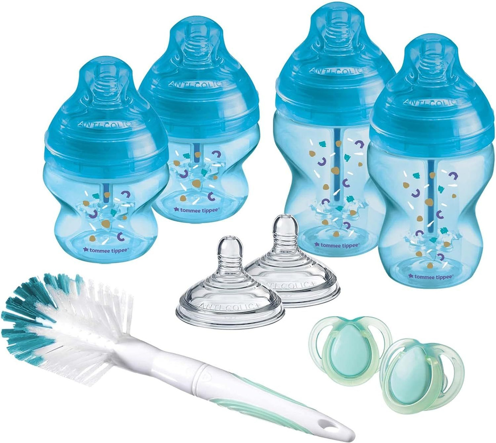 Набор бутылочек Tommee Tippee Advanced Anti-Colic для новорожденных, синие  #1