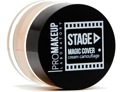 Устойчивый высокопигментированный крем-камуфляж PROMAKEUP LABORATORY MAGIC COVER cream camouflage  #1