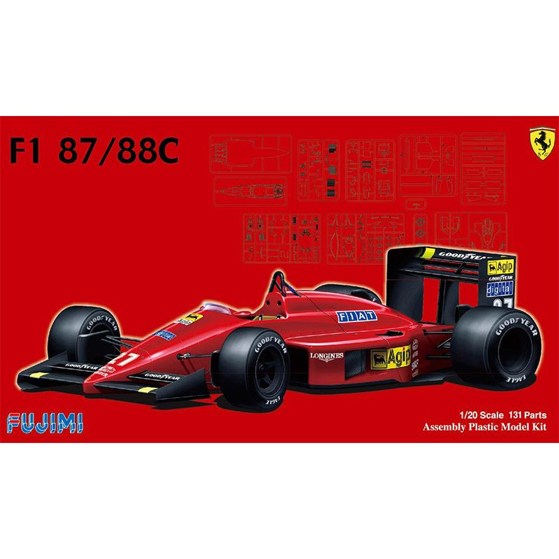 F1 plastic model kits on sale