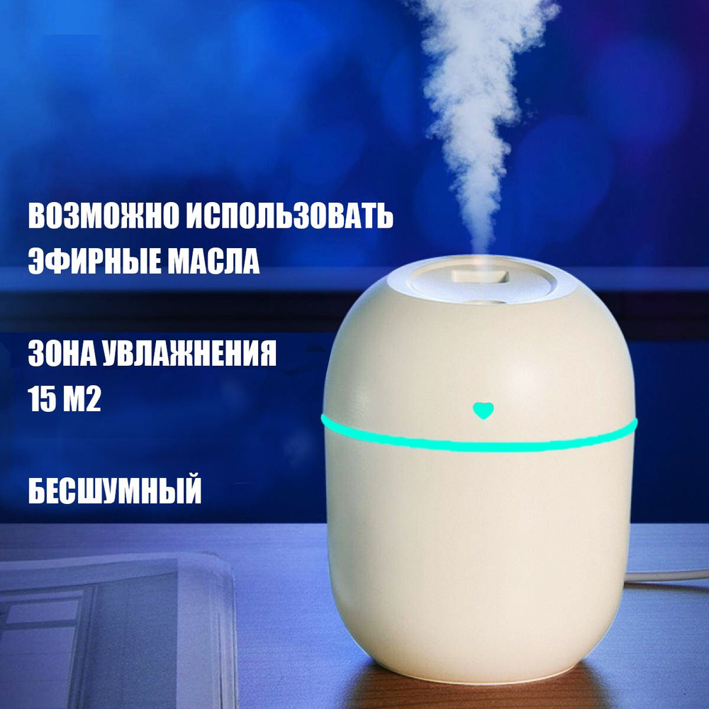 Увлажнитель воздуха USB, Аромадиффузор настольный - купить с доставкой ...