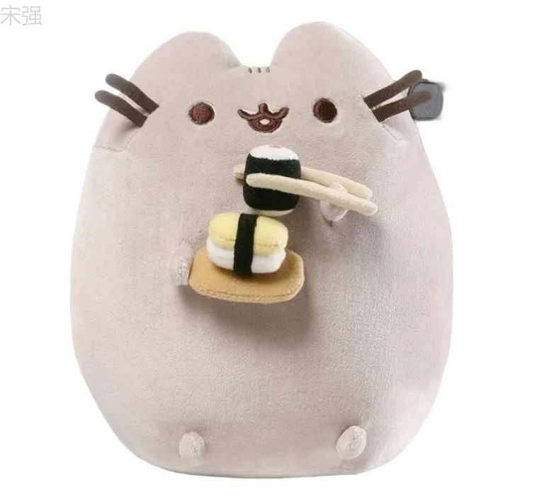 Мягкая игрушка "PUSHEEN THE CAT" ("Кот Пушин") с роллом - купить с ...