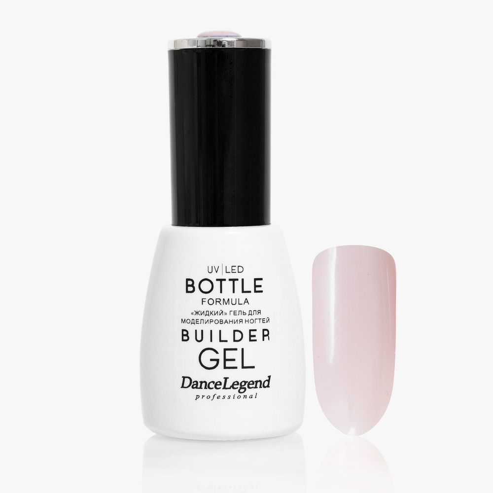 Гель для моделирования ногтей "Dance Legend" Bottle Gel Rose Mousse #1