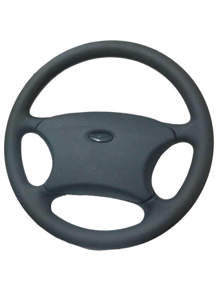 Руль с кнопкой клаксона (под завод) для ВАЗ 2110-2112 с европанелью ...