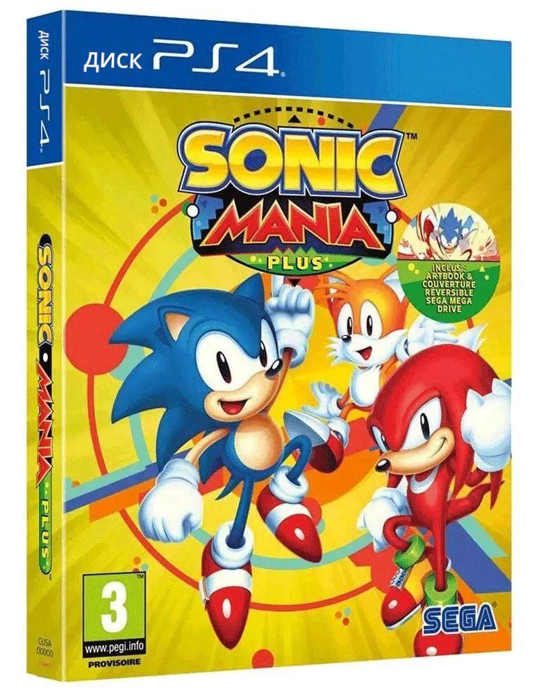 Sonic the hedgehog playstation 4 on sale sonic mania plus