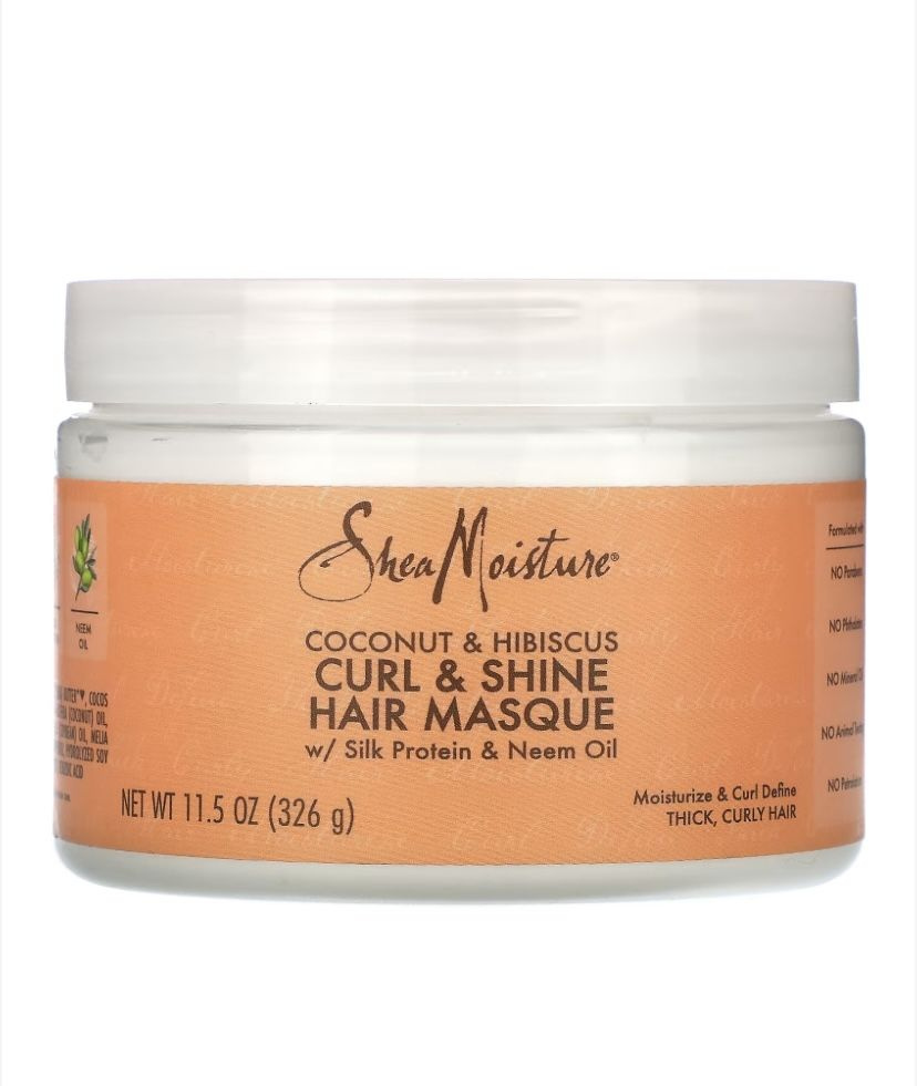 Shea Moisture Маска для волос, 326 мл  #1